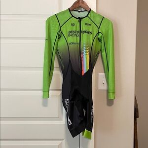 Best Buddies Racing Men's Cycling Skinsuit - S